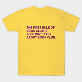 You Don't Know My Book Club T-Shirt